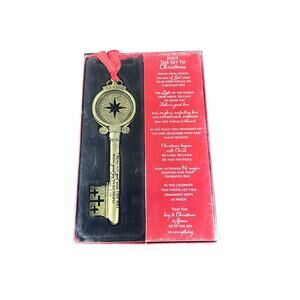 Jesus The Key To Christmas Ornament